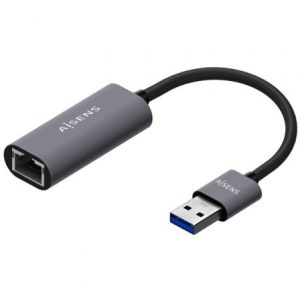 Adaptador USB 3.0 – RJ45 Aisens A106-0708/ 1000Mbps