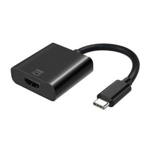 Conversor HDMI 4K 60Hz Aisens A109-0344/ HDMI Hembra – USB Tipo-C Macho/ 15cm/ Negro