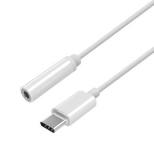 Conversor USB Tipo-C Aisens A109-0384/ USB Tipo-C Macho – Jack 3.5 Hembra