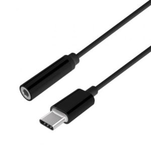 Conversor USB Tipo-C Aisens A109-0385/ USB Tipo-C Macho – Jack 3.5 Hembra