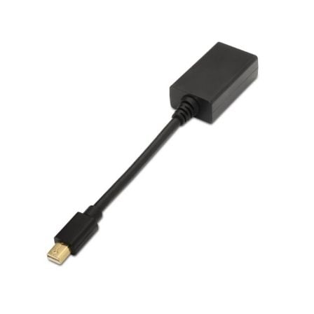 Conversor Aisens A125-0137/ Mini DisplayPort Macho - HDMI Hembra/ 15cm/ Negro - Imagen 2