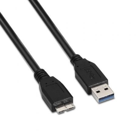 Cable USB 3.0 Aisens A105-0044/ USB Macho - MicroUSB Macho/ 5Gbps/ 2m/ Negro - Imagen 5
