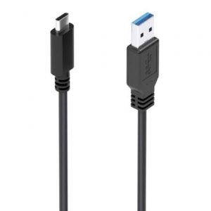 Cable USB 3.1 Tipo-C Aisens A107-0860/ USB Tipo-C Macho – USB Macho/ 10Gbps/ 2m/ Negro