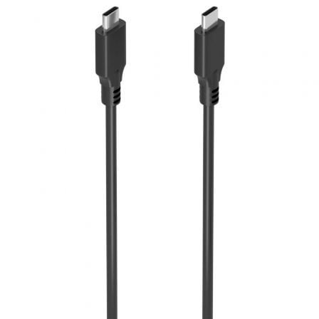 Cable USB 3.2 Tipo-C Aisens A107-0874 20GBPS 5A 100W/ USB Tipo-C Macho - USB Tipo-C Macho/ Hasta 100W/ 20Gbps/ 2m/ Gris - Imagen 4