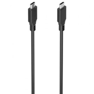 Cable USB 3.2 Tipo-C Aisens A107-0874 20GBPS 5A 100W/ USB Tipo-C Macho – USB Tipo-C Macho/ Hasta 100W/ 20Gbps/ 2m/ Gris