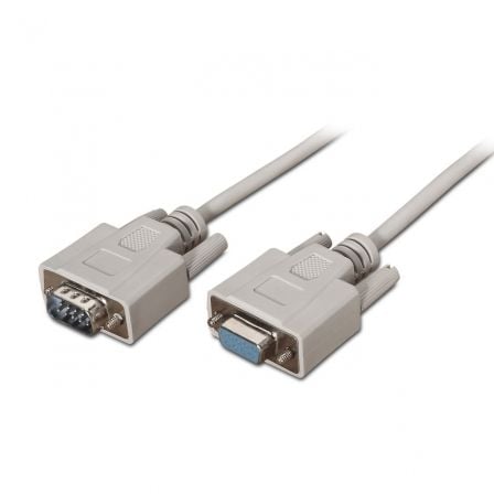 Cable Serie RS232 Aisens A112-0065/ DB9 Macho - DB9 Hembra/ Hasta 0.15W/ 1.6Mbps/ 1.8m/ Beige - Imagen 3