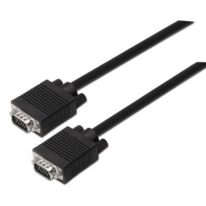 Cable SVGA Aisens A113-0069/ VGA Macho – VGA Macho/ Hasta 3W/ 10Mbps/ 3m/ Negro