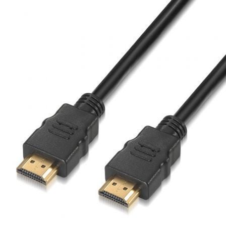 Cable HDMI 2.0 4K Aisens A120-0120/ HDMI Macho - HDMI Macho/ 1.5m/ Certificado/ Negro - Imagen 2