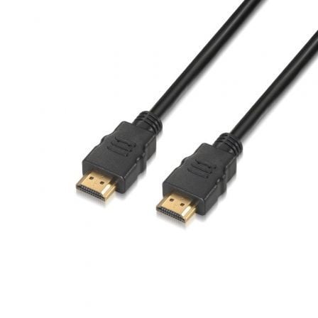 Cable HDMI 2.0 4K Aisens A120-0372/ HDMI Macho - HDMI Macho/ 10m/ Negro - Imagen 2