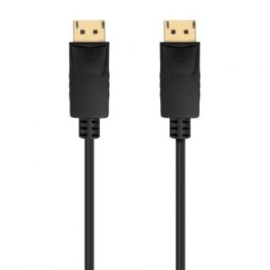 Cable DisplayPort 1.2 CCS 4K Aisens A124-0737/ DisplayPort Macho – DisplayPort Macho/ Hasta 5W/ 2300Mbps/ 50cm/ Negro