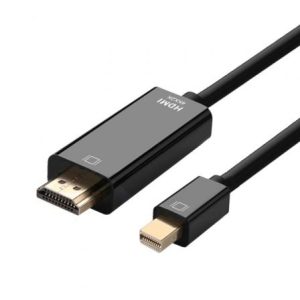 Cable Conversor Aisens A125-0458/ Mini DisplayPort Macho – HDMI Macho/ Hasta 5W/ 2300Mbps/ 3m/ Negro