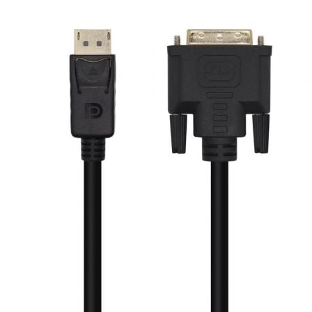 Cable Conversor Aisens A125-0463/ DisplayPort Macho - DVI Macho/ Hasta 5W/ 2300Mbps/ 3m/ Negro - Imagen 3