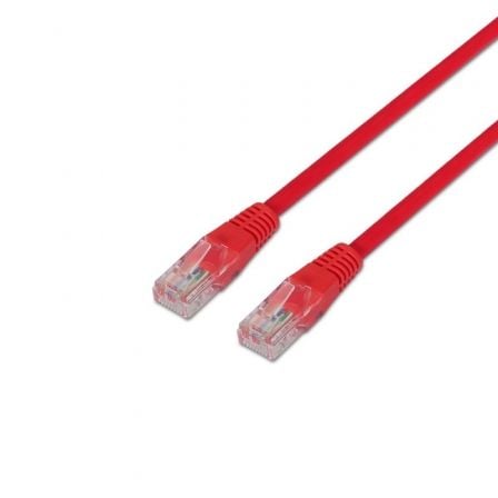 Cable de Red RJ45 UTP Aisens A133-0189 Cat.5e/ 2m/ Rojo - Imagen 4