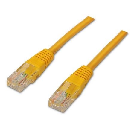 Cable de Red RJ45 UTP Aisens A135-0255 Cat.6/ 2m/ Amarillo - Imagen 3