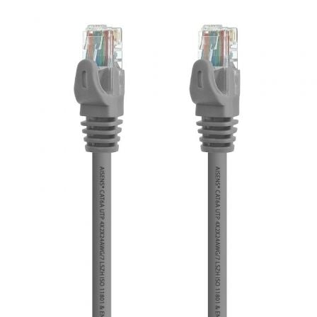 Cable de Red RJ45 UTP Aisens A145-0330 Cat.6A/ 10m/ Gris - Imagen 2