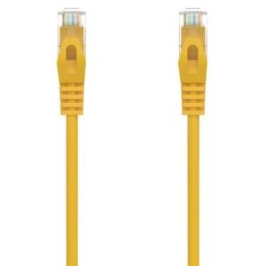 Cable de Red RJ45 AWG24 UTP Aisens A145-0569 Cat.6A/ LSZH/ 3m/ Amarillo