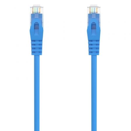 Cable de Red RJ45 AWG24 UTP Aisens A145-0571 Cat.6A/ LSZH/ 30cm/ Azul - Imagen 4