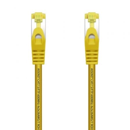 Cable de Red RJ45 SFTP Aisens A146-0473 Cat.7/ 50cm/ Amarillo - Imagen 4