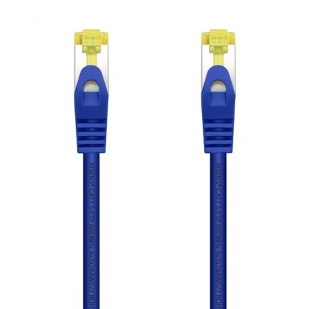 Cable de Red RJ45 SFTP Aisens A146-0477 Cat.7/ 50cm/ Azul - Imagen 4