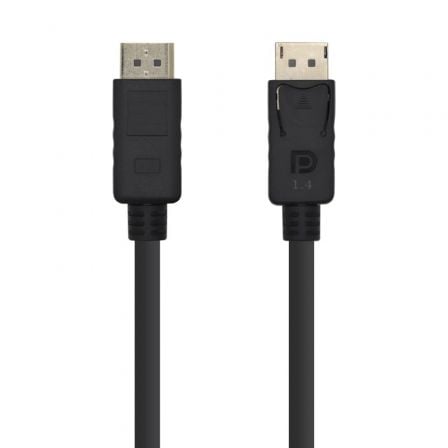 Cable DisplayPort 1.4 8K Aisens A149-0389/ DisplayPort Macho - DisplayPort Macho/ 80cm/ Negro - Imagen 2