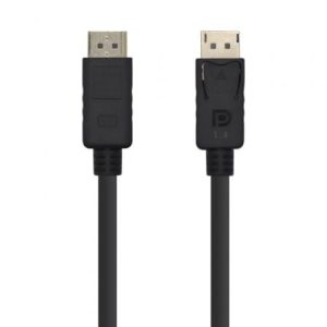 Cable DisplayPort 1.4 8K Aisens A149-0391/ DisplayPort Macho – DisplayPort Macho/ 3m/ Negro