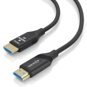 Cable HDMI 2.1 AOC 8K Aisens A153-0937/ HDMI Macho – HDMI Macho/ 30m/ Negro