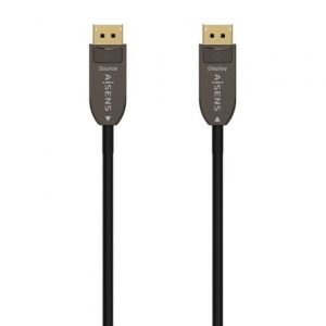 Cable DisplayPort 1.4 AOC 8K Aisens A155-0607/ DisplayPort Macho – DisplayPort Macho/ 15m/ Negro
