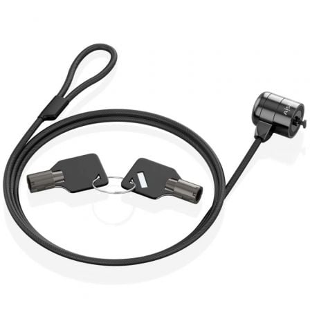 Cable de Seguridad para Portátiles Aisens ASLK-D40K04-BK/ 1.5m - Imagen 4