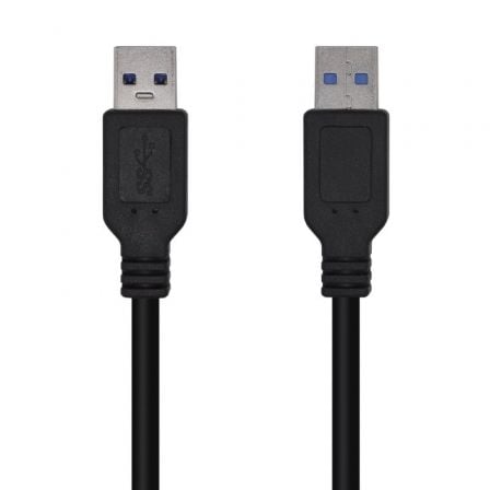 Cable USB 3.0 Aisens A105-0447/ USB Macho - USB Macho/ 5Gbps/ 2m/ Negro - Imagen 5