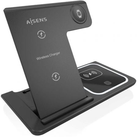 Base de carga Inalámbrica Aisens ASCH-15W3WC043-BK/ 15W - Imagen 5