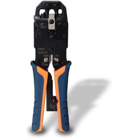 Crimpadora Metálica de Carraca Aisens A142-0311 para RJ10-RJ11-RJ12-RJ45 - Imagen 3