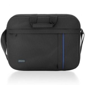Maletín Aisens ASBG-BC020-BK para Portátiles hasta 15.6″/ Negro