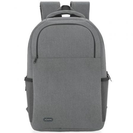 Mochila Aisens Premium ASBG-BP083-GR para Portátiles hasta 15.6"/ Gris - Imagen 5