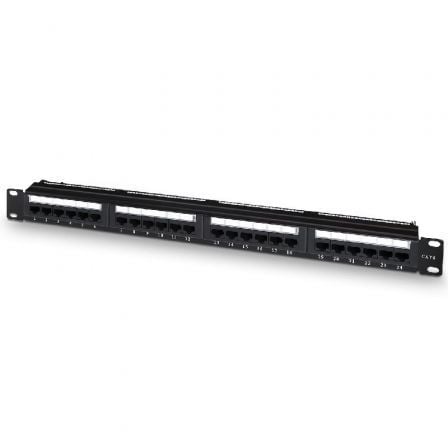 Patch Panel Aisens A141-0509/ 24 Puertos/ Cat.6/ Altura 1U/ Gestión de Cables - Imagen 2