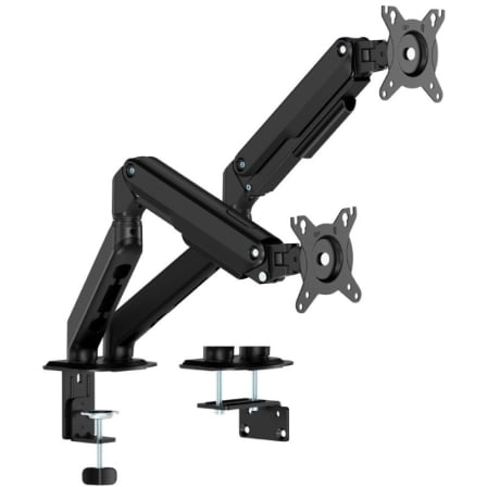 Soporte de Mesa con Contrapeso para 2 Monitores Aisens DT32TSR-451/ Giratorio/ Inclinable/ hasta 9kg - Imagen 5