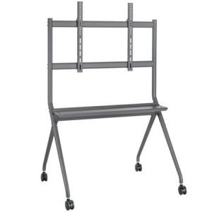 Soporte de Suelo con Ruedas Aisens FT86FE-143 para TV o Pantalla Interactiva 50″-86″/ hasta 120kg