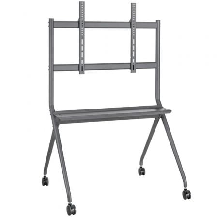 Soporte de Suelo con Ruedas Aisens FT86FE-143 para TV o Pantalla Interactiva 50"-86"/ hasta 120kg - Imagen 2