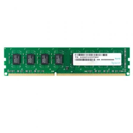 Memoria RAM Apacer DL.08G2K.KAM 8GB/ DDR3/ 1600MHz/ 1.5V/ CL11/ DIMM - Imagen 2