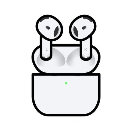 Auriculares Bluetooth Apple Airpods V4 4a Generacion - Imagen 5