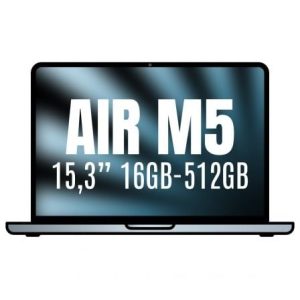 Apple Macbook Air 15,3″/ M5 10-Core CPU/ 16GB/ 512GB SSD/ 10-Core GPU/ Azul