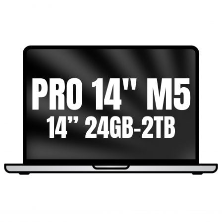 Apple Macbook Pro 14"/ M5 Pro 18-Core CPU/ 24GB/ 2TB SSD/ 20-Core GPU/ Plata - Imagen 4
