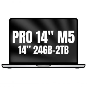 Apple Macbook Pro 14″/ M5 Pro 18-Core CPU/ 24GB/ 2TB SSD/ 20-Core GPU/ Plata