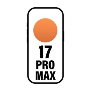 Smartphone Apple iPhone 17 Pro Max 1TB/ 6.9″/ 5G/ Naranja cósmico
