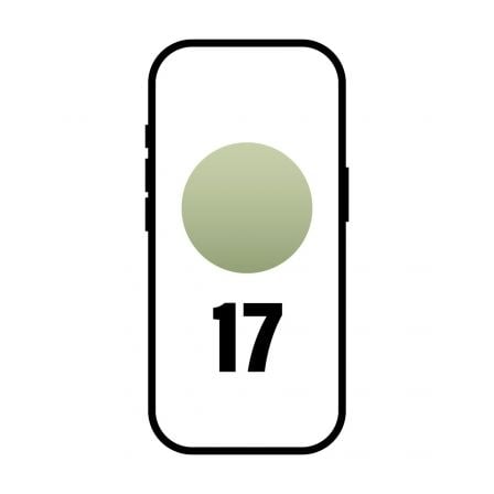Smartphone Apple iPhone 17 256GB/ 6.3"/ 5G/ Verde salvia - Imagen 2