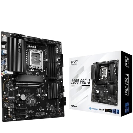 Placa Base Asrock Z890 PRO-A/ DDR5/ PCIe 5.0/ Socket 1851 - Imagen 4