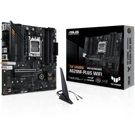 Placa Base Asus TUF GAMING A620M-PLUS WiFi Socket AM5/ DDR5/ PCIe 4.0/ Micro ATX - Imagen 4