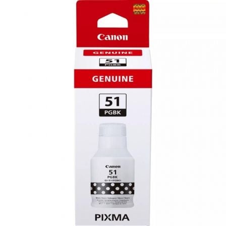 Botella de Tinta Original Canon GI-51/ Negra - Imagen 5