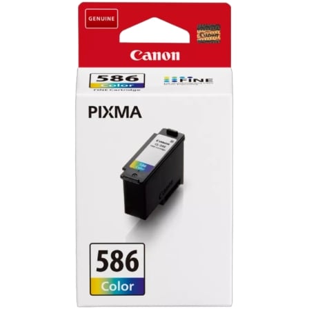 Cartucho de Tinta Original Canon CL-586/ Tricolor - Imagen 2