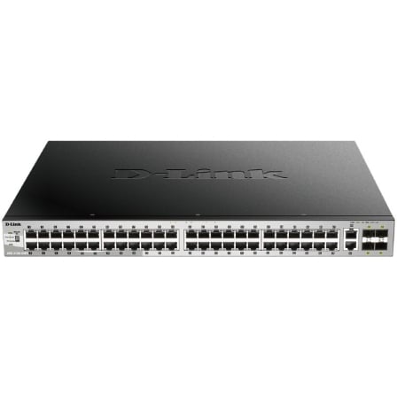 Switch Gestionable D-Link DGS-3130-54PS/E 50 Puertos/ RJ-45 10/100/1000/ SFP/ PoE - Imagen 2