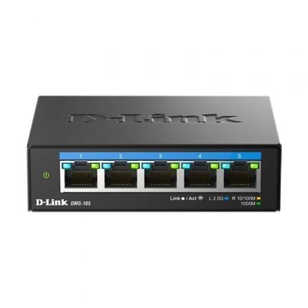 Switch D-Link DMS-105 5 Puertos/ RJ-45 10/100/1000 - Imagen 4